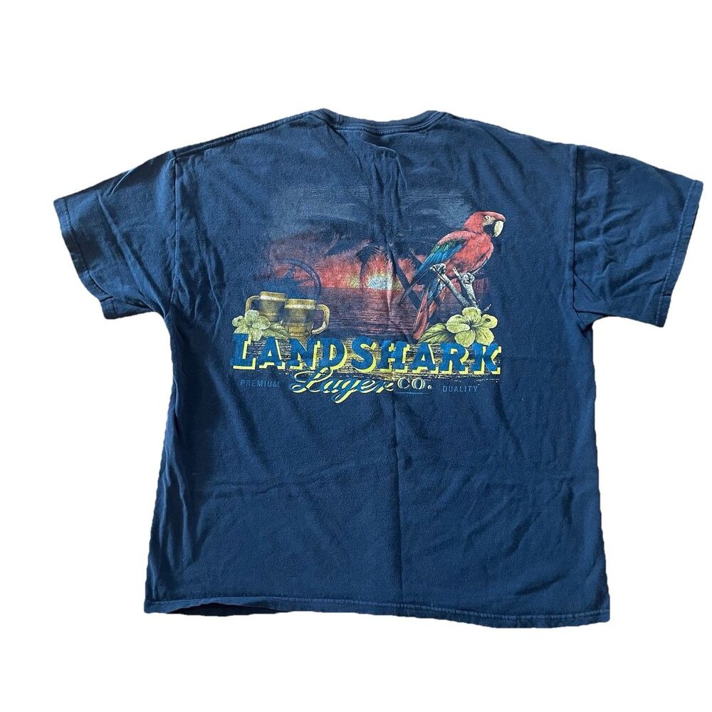 Landshark Lager Beer T-shirt Size Large